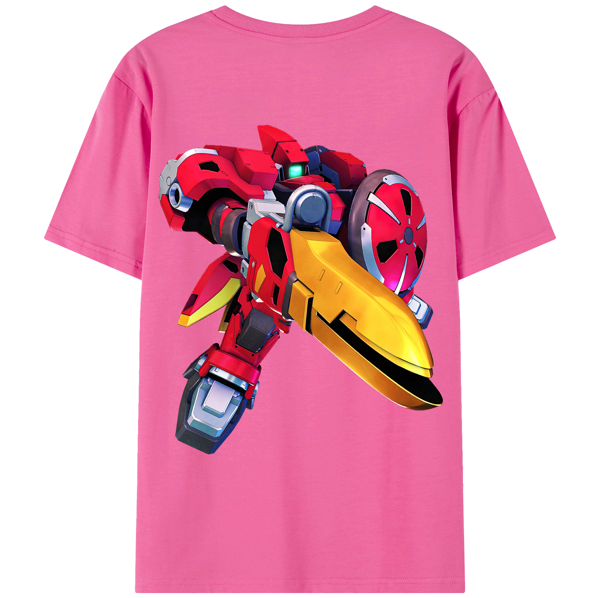（画像用） 機動戦士ガンダム Mobile Suit Gundam レディース半袖Tシャツ(バックプリント)